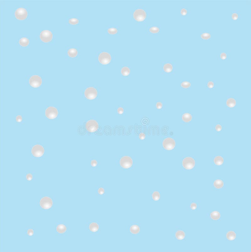 Light blue background with colorful gray balls. Template for Wallpaper and fabric, cover, banner.