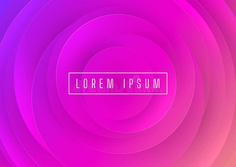 Abstract multicolored vector background with radial elements and frame foe text or message. vector illustration
