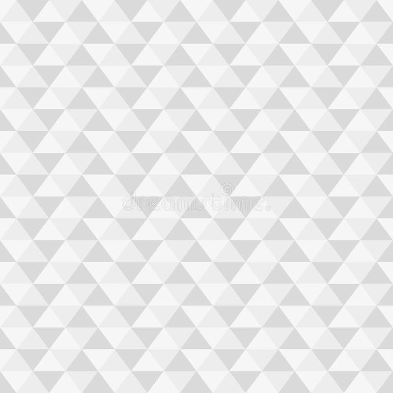 Triangle geometric pattern. Triangular seamless background. Polygon abstract texture. Vector illustration stock illustration