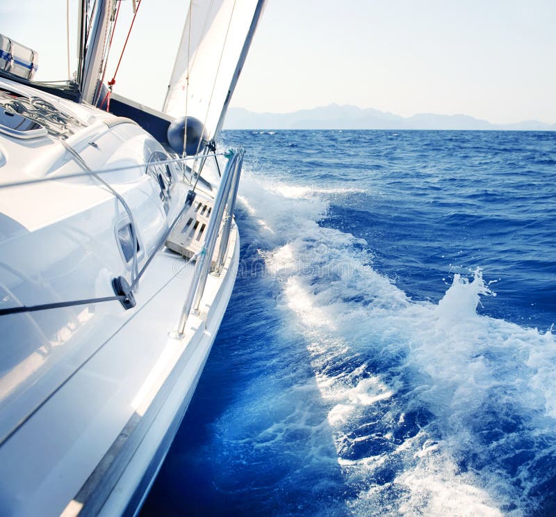 Yachting. Luxury Lifestyle under Sails. Yachting. Luxury Lifestyle under Sails