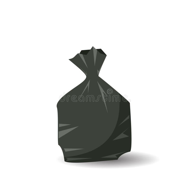 Полная сумка черноты отброса
