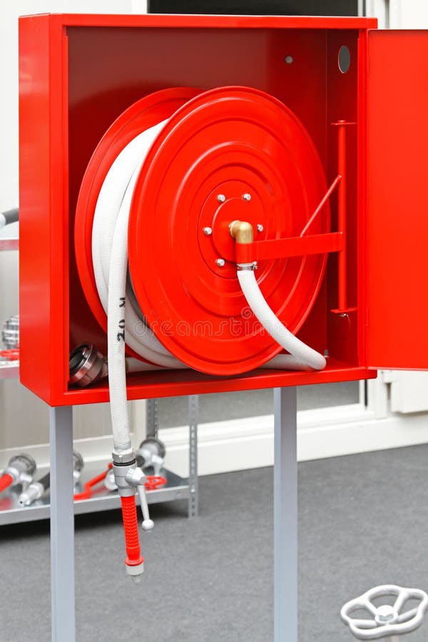 хранение пожарного рукава стоковое изображение. изображение ...