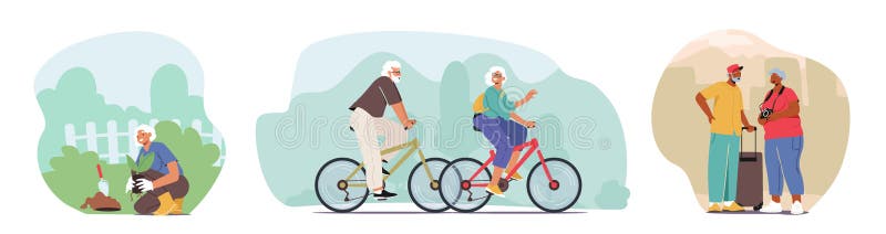 активный образ жизни пожилых людей