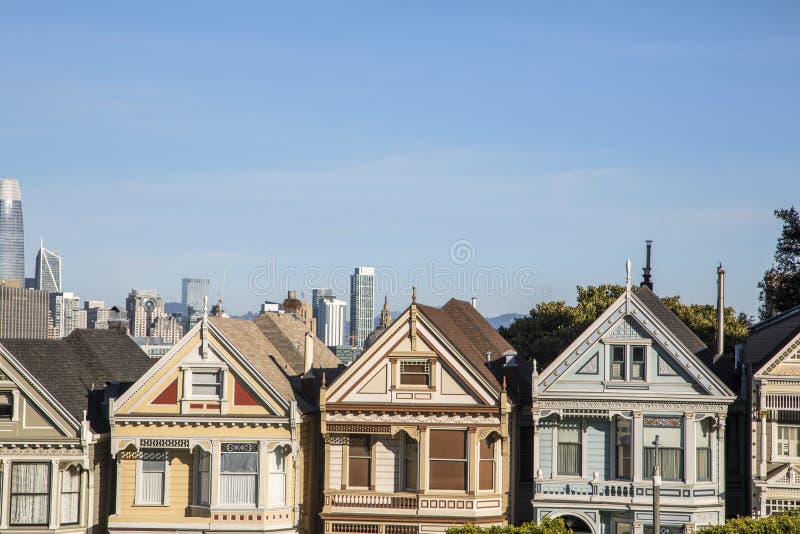 Покрашенные повелительницы, San Francisco стоковые фотографии rf Покрашенные повелительницы, San Francisco стоковые фотографии rf