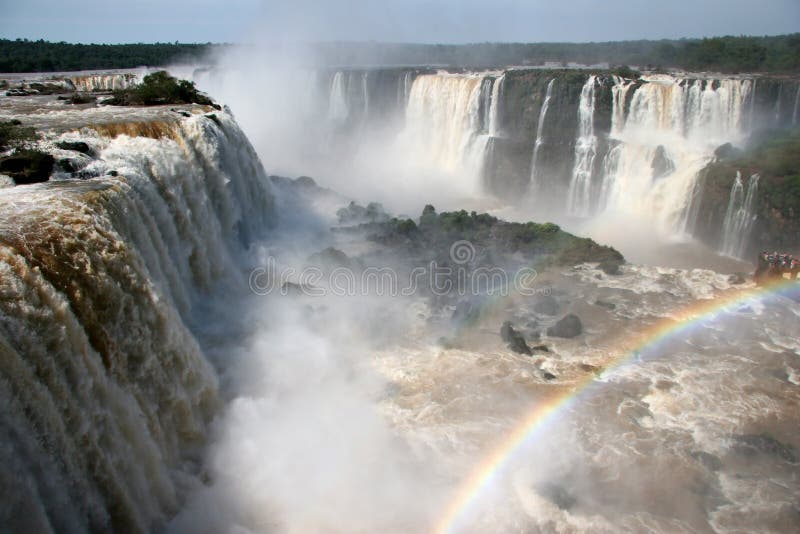 понижается iguazu стоковые изображения rf понижается iguazu стоковые изображения rf