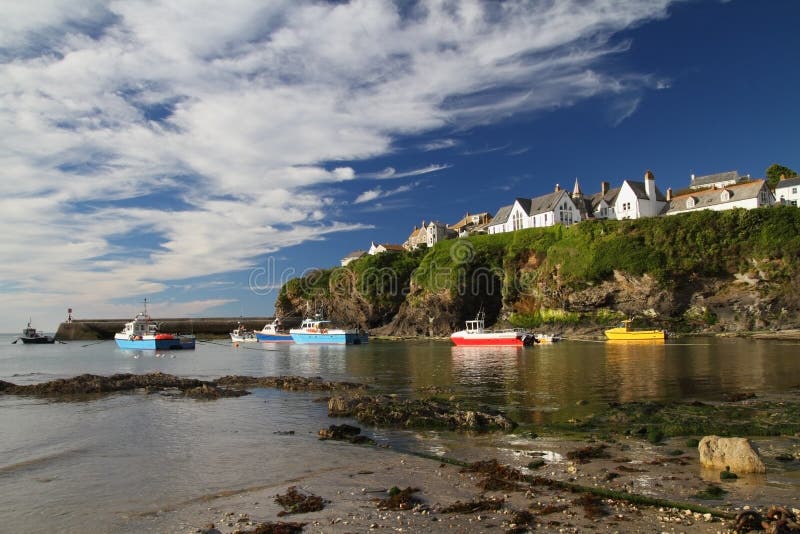 порт cornwall isaac северный стоковое изображение порт cornwall isaac северный стоковое изображение