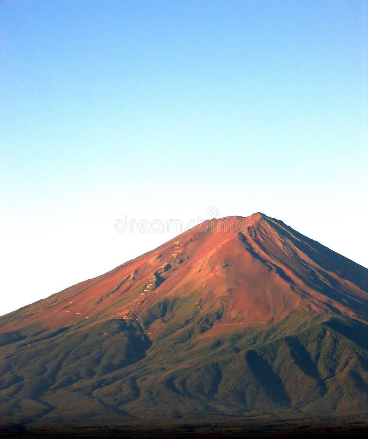 портрет держателя fuji стоковое фото портрет держателя fuji стоковое фото