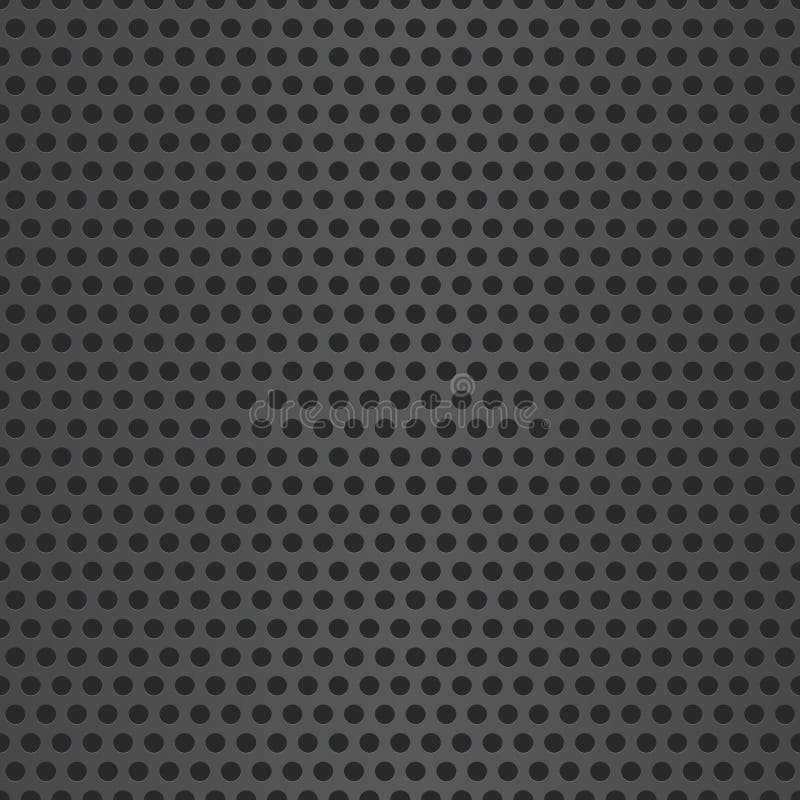 Abstract Vector Dotted Seamless Steel Background. Abstract Vector Dotted Seamless Steel Background