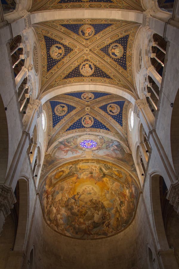 Потолок внутреннего взгляда собора Лукки Cattedrale di Сан Martino Тоскана Италия стоковое фото rf Потолок внутреннего взгляда собора Лукки Cattedrale di Сан Martino Тоскана Италия стоковое фото rf