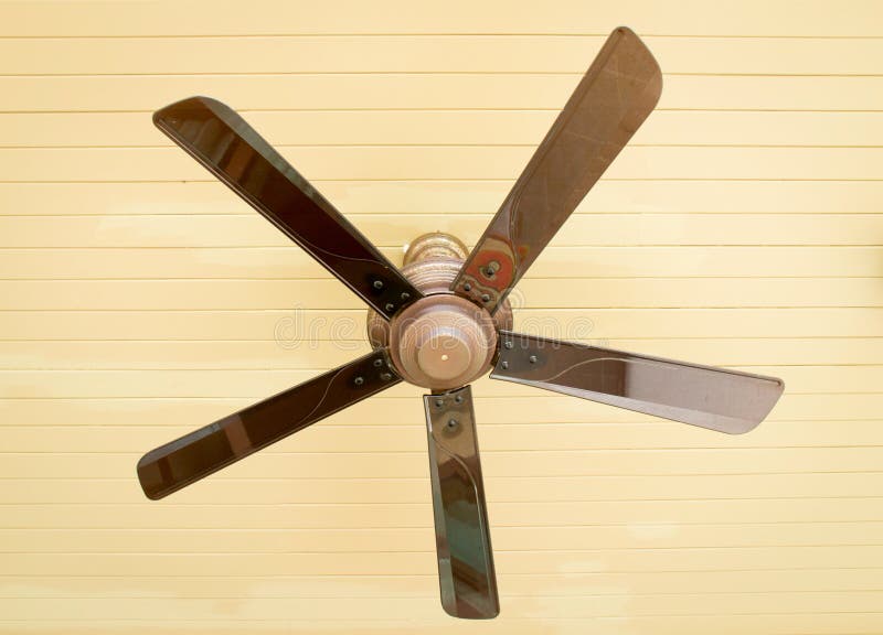 Picture of ceiling fan inside the living room. Picture of ceiling fan inside the living room