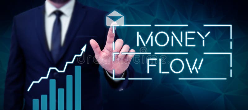 Inspiration showing sign Money Flow, Business concept the increase or decrease in the amount of money a business. Inspiration showing sign Money Flow, Business concept the increase or decrease in the amount of money a business