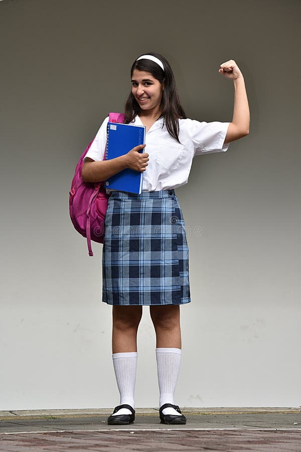 Schoolgirl girl muscle ts