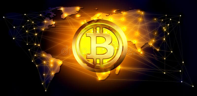 Предпосылка конспекта технологии blockchain cryptocurrency Bitcoin ilustration 3d иллюстрация штока Предпосылка конспекта технологии blockchain cryptocurrency Bitcoin ilustration 3d иллюстрация штока