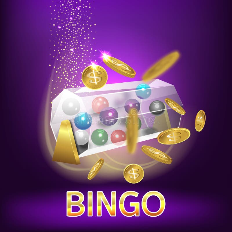 Предпосылка номеров шариков лотереи Bingo иллюстрация штока Предпосылка номеров шариков лотереи Bingo иллюстрация штока