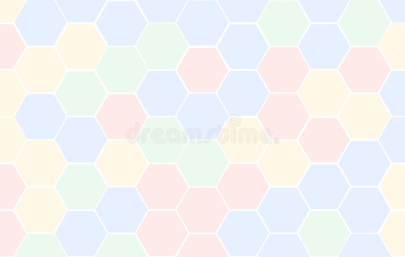 Предпосылка плитки решетки сота случайная multicolor или красочных красных голубого зеленого цвета и желтого цвета или текстуры ш иллюстрация вектора Предпосылка плитки решетки сота случайная multicolor или красочных красных голубого зеленого цвета и желтого цвета или текстуры ш иллюстрация вектора