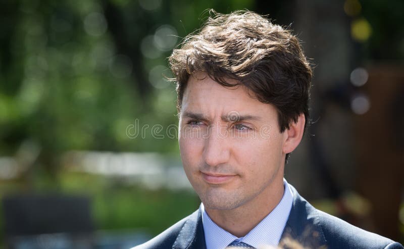 Премьер-министр Канады Джастина Trudeau стоковое фото rf Премьер-министр Канады Джастина Trudeau стоковое фото rf