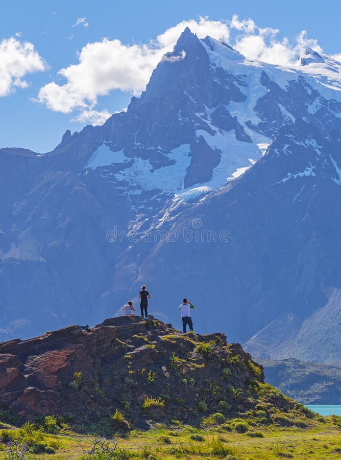 Приключение в национальном парке Torres del Paine, Патагония, Чили стоковые фото Приключение в национальном парке Torres del Paine, Патагония, Чили стоковые фото