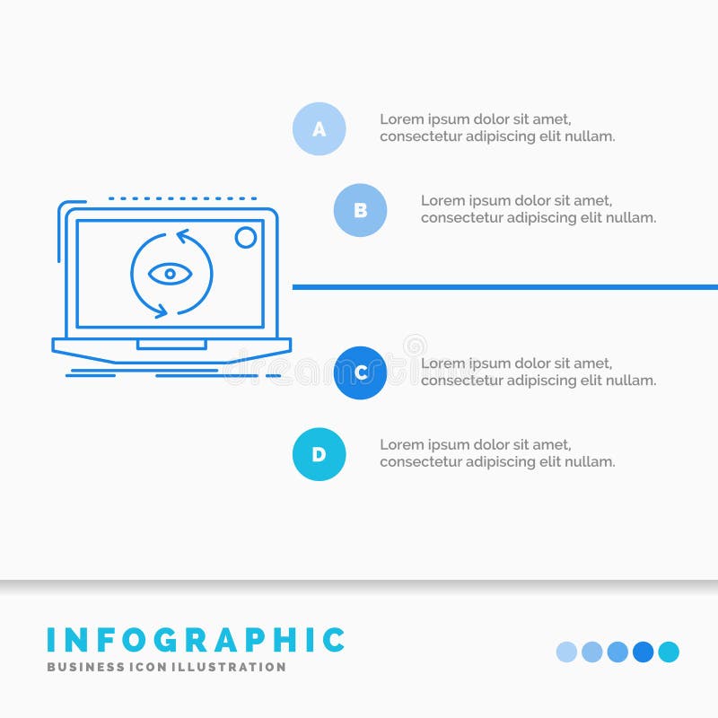 Приложение, применение, новое, программное обеспечение, шаблон Infographics обновления для вебсайта и представление Линия стиль г иллюстрация вектора Приложение, применение, новое, программное обеспечение, шаблон Infographics обновления для вебсайта и представление Линия стиль г иллюстрация вектора