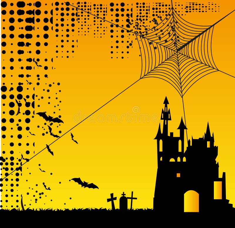 примечания лунного света halloween летучей мыши предпосылки бесплатная иллюстрация