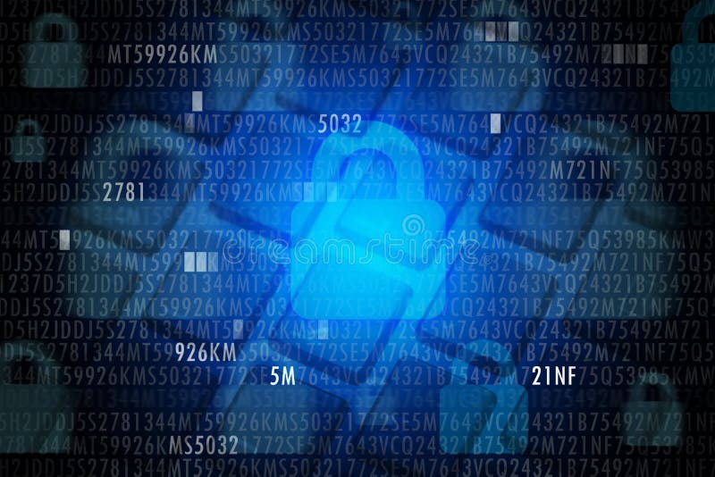 Принципиальная схема обеспеченностью Cyber стоковая фотография rf Принципиальная схема обеспеченностью Cyber стоковая фотография rf