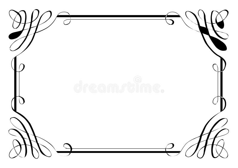 Fancy page border Four. Also available as vector file. Copyspace. Fancy page border Four. Also available as vector file. Copyspace.