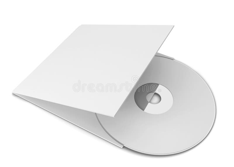 пустая cd крышка иллюстрация вектора пустая cd крышка иллюстрация вектора