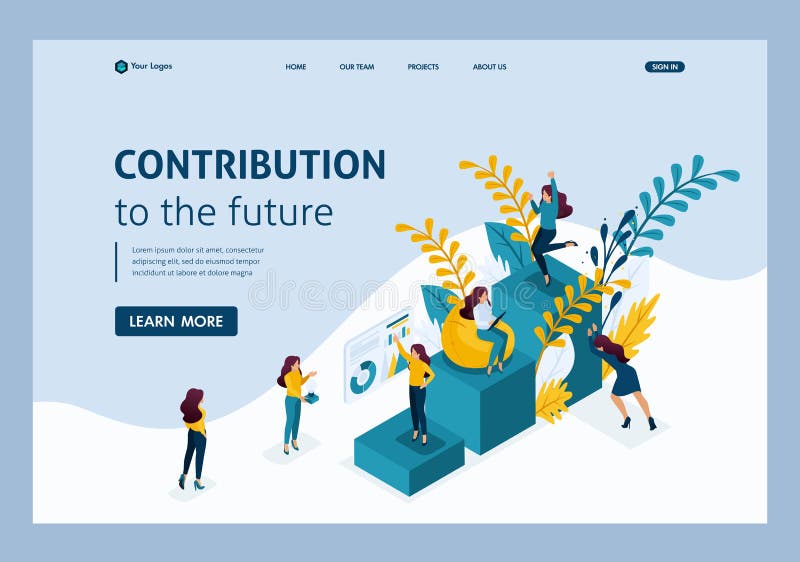 Isometric concept achievement of the goal, moving up the career ladder, self-education contribution to future. Website Template Landing page. Isometric concept achievement of the goal, moving up the career ladder, self-education contribution to future. Website Template Landing page