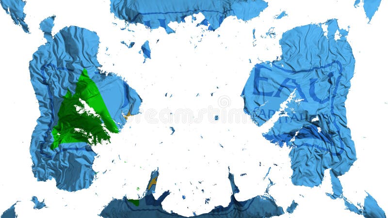 Разбросанный флаг города Juneau прописной бесплатная иллюстрация