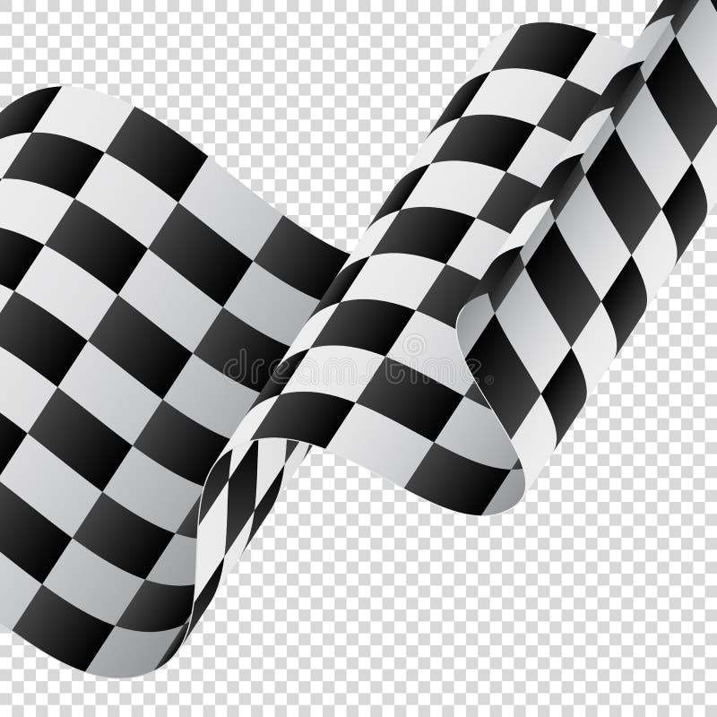 Развевая checkered флаг на прозрачной предпосылке flag участвовать в гонке также вектор иллюстрации притяжки corel иллюстрация штока Развевая checkered флаг на прозрачной предпосылке flag участвовать в гонке также вектор иллюстрации притяжки corel иллюстрация штока