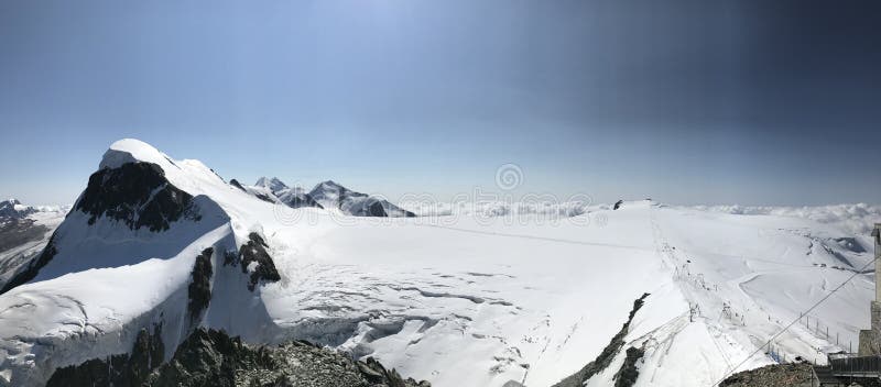 рай ледника Маттерхорна стоковые фото рай ледника Маттерхорна стоковые фото