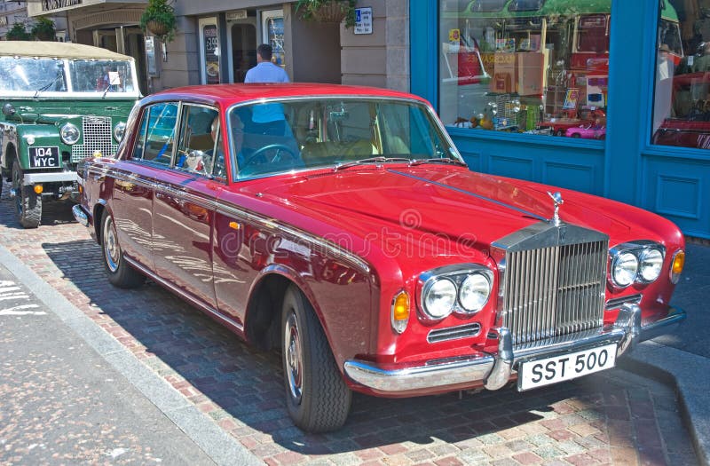 ралли Rolls Royce inverness стоковое изображение ралли Rolls Royce inverness стоковое изображение