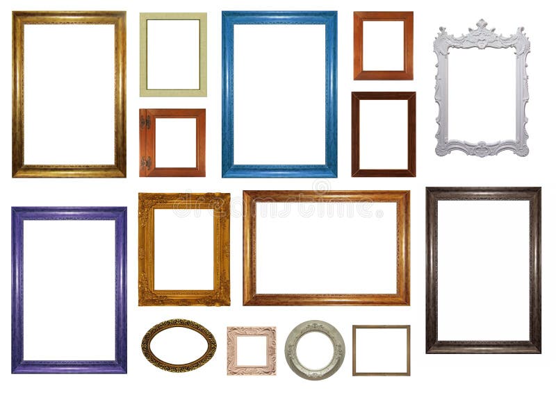 Set of picture frames High. Resolution. Set of picture frames High. Resolution