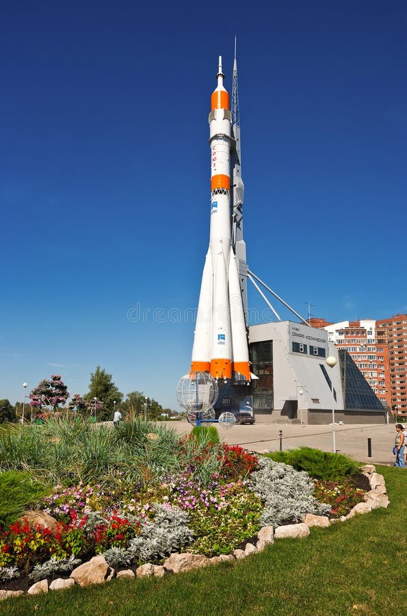 SAMARA, RUSSIA - SEPTEMBER 1: Real Soyuz spacecraft as monument on September 1, 2011 in Samara. Soyuz launch vehicle is the most frequently used launch vehicle in the world. SAMARA, RUSSIA - SEPTEMBER 1: Real Soyuz spacecraft as monument on September 1, 2011 in Samara. Soyuz launch vehicle is the most frequently used launch vehicle in the world