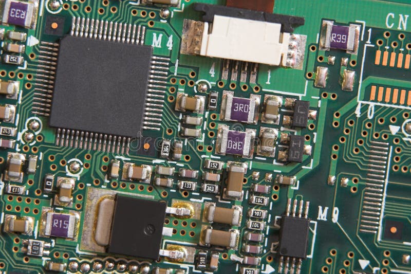 резисторы микропроцессоров цепи доски стоковое изображение rf резисторы микропроцессоров цепи доски стоковое изображение rf