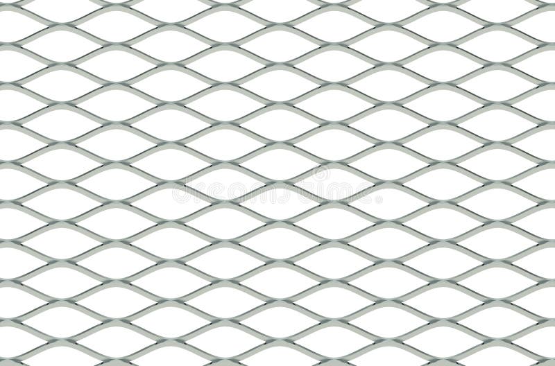 Steel grating isolated on white background. Steel grating isolated on white background