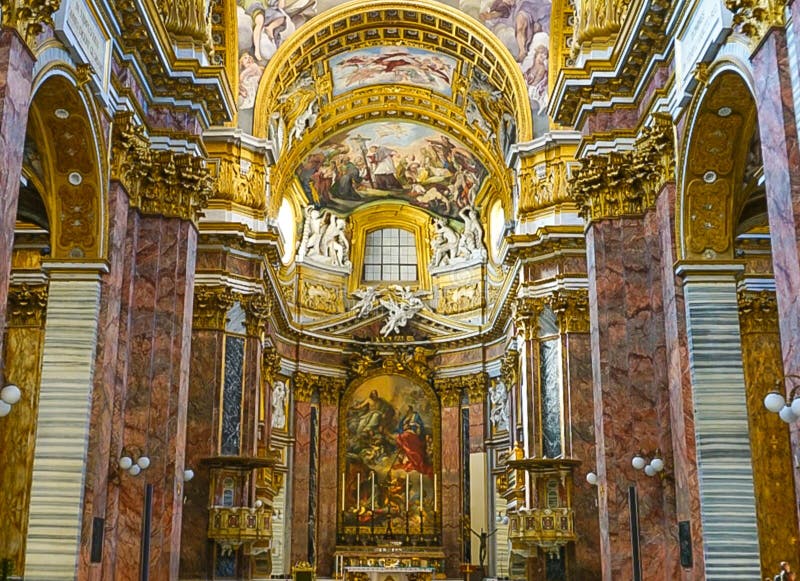 РИМ, ИТАЛИЯ - 12-ОЕ ОКТЯБРЯ 2017: Al Corso Ambrogio e Carlo ` Sant стоковое фото rf РИМ, ИТАЛИЯ - 12-ОЕ ОКТЯБРЯ 2017: Al Corso Ambrogio e Carlo ` Sant стоковое фото rf