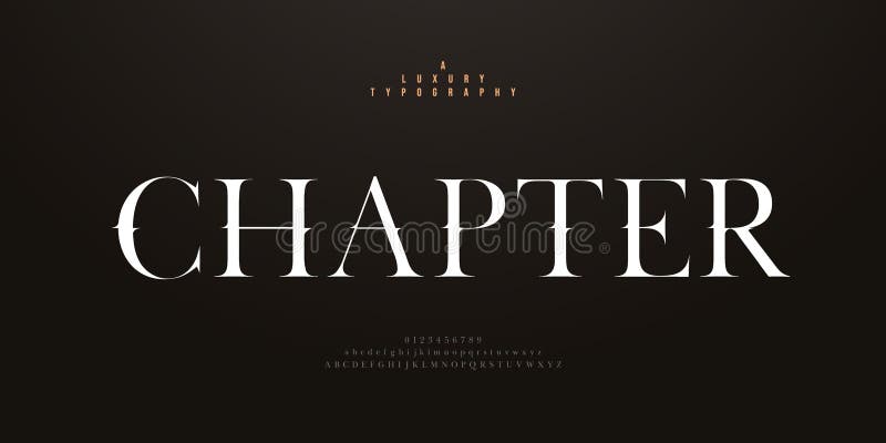 роскошь свадебные буквы шрифт логотип. typography элегантные шрифты serif и декоративная концепция декоративного винтажа для логот иллюстрация штока