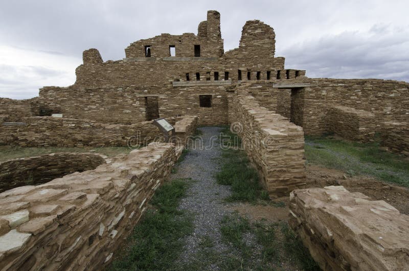 Руины Pecos исторические стоковая фотография Руины Pecos исторические стоковая фотография
