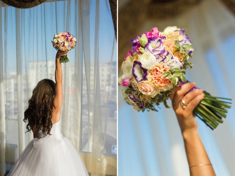 руки groom невесты букета bridal стоковое фото rf руки groom невесты букета bridal стоковое фото rf