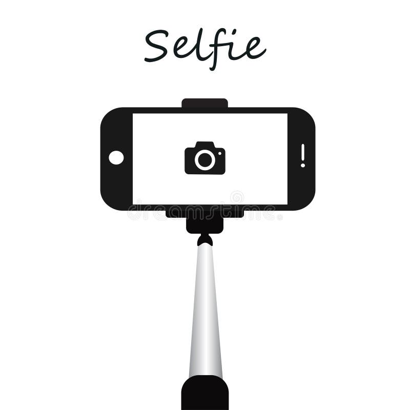 Ручка для selfie Иллюстрация шаржа съемок Monopod Selfie Иллюстрация концепции ручки Selfie иллюстрация вектора Ручка для selfie Иллюстрация шаржа съемок Monopod Selfie Иллюстрация концепции ручки Selfie иллюстрация вектора