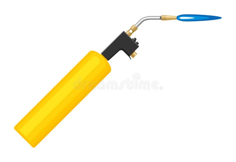 Propane torch - hand tool used for the application of flame in construction and metal-working industries. Propane torch - hand tool used for the application of flame in construction and metal-working industries