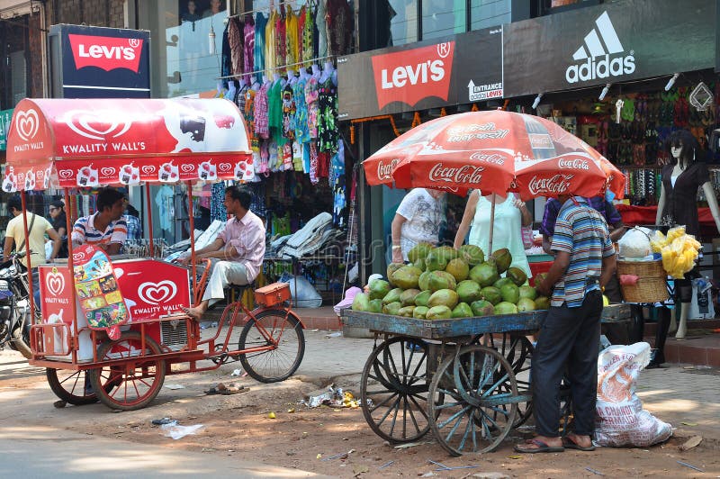 Рынки Goa-Индии
