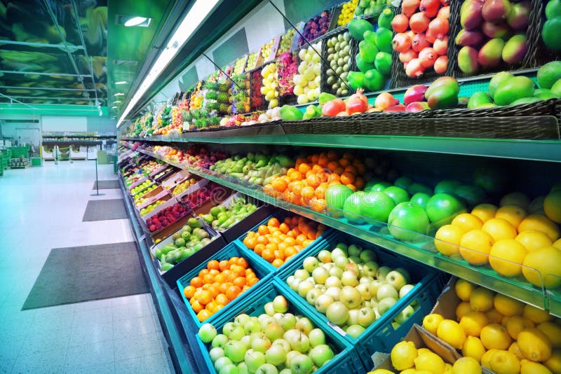 Fresh fruits at a market. Fresh fruits at a market