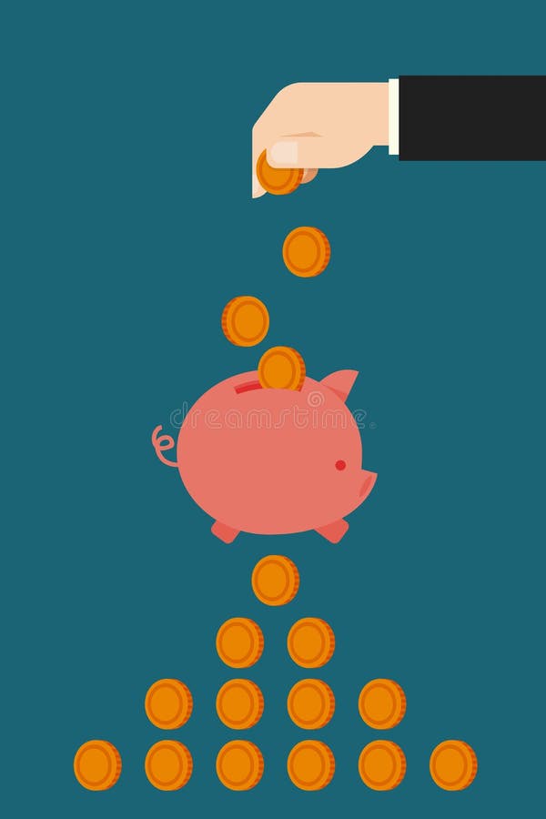 сбережениа банка piggy иллюстрация штока сбережениа банка piggy иллюстрация штока