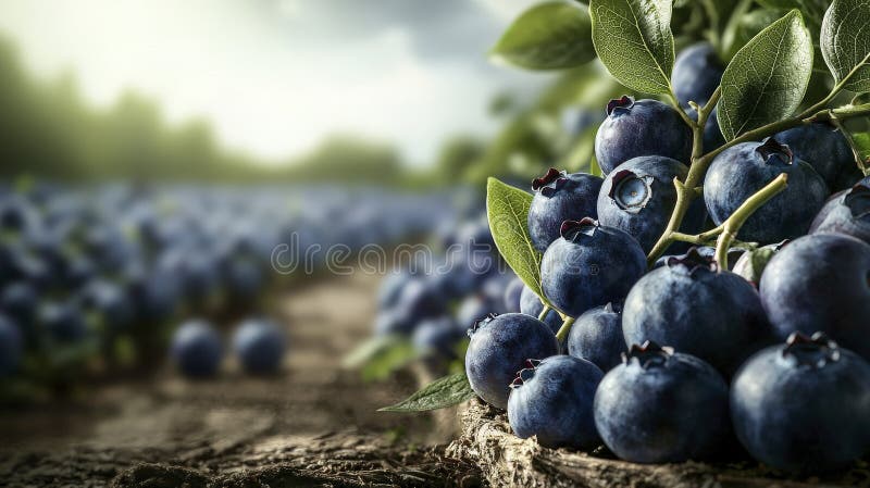 Сбор свежей ягодной фермы природа фотография солнечное поле закрытие органические фермерские преимущества бесплатная иллюстрация