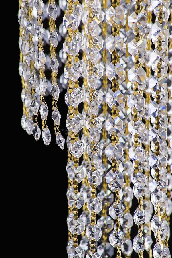 Свет люстры в интерьере, конце-вверх люстры Chrystal кристаллическая часть от люстры, люстры, освещения, оборудования, роскошь стоковые изображения