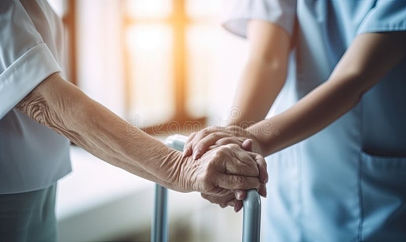 связь между поколениями : пожилой человек Иллюстрация штока ...