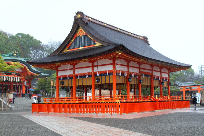 Святыня Fushimi Inari, Киото, Япония