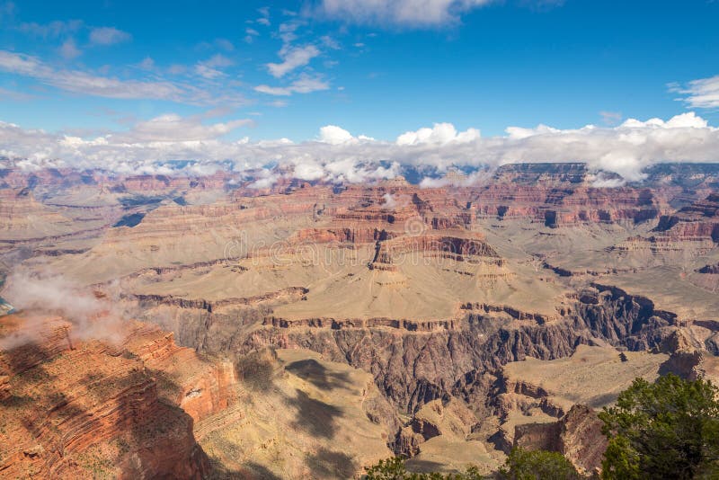 View from Hopi point - North Rim of Grand Canyon. View from Hopi point - North Rim of Grand Canyon