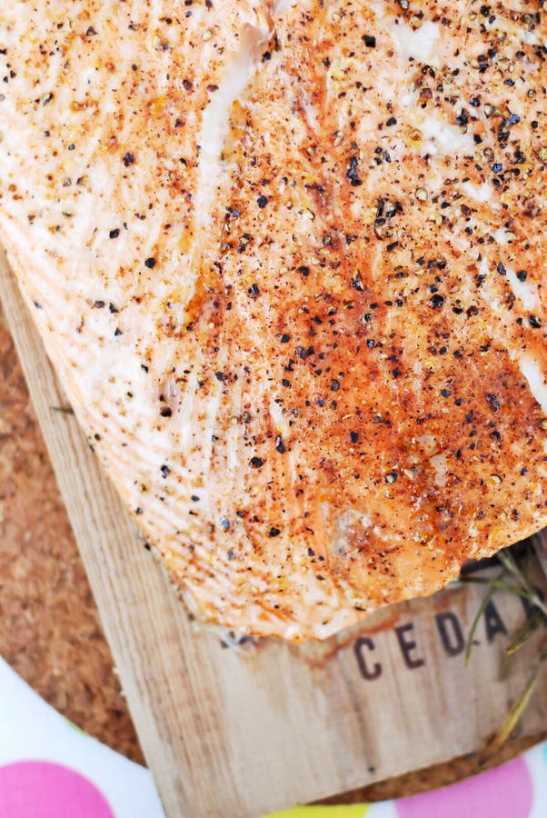 Fresh Grilled Cedar Plank Rosemary Salmon. Fresh Grilled Cedar Plank Rosemary Salmon